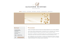 Desktop Screenshot of kanzlei-budinsky.de